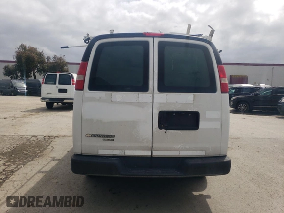 2016 Chevrolet Express Cargo with VIN 1GCWGAFF4G1197041, listed as a Copart auction lot 49993015 with 231,459 mi miles and Clean title. Bid and sale history available at DreamBid. Image 6.