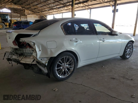 2012 Infiniti G37 Sedan Journey with VIN JN1CV6AP5CM931056, listed as a Copart auction lot 54368525 with 194,291 mi miles and Salvage Title. Bid and sale history available at carsss.com. Image 3.