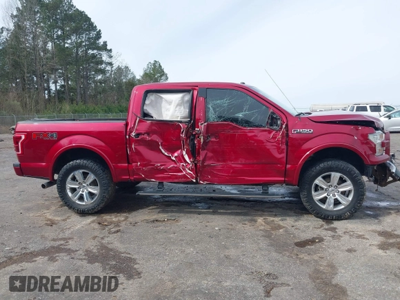 2017 Ford F-150 XL with VIN 1FTEW1EF2HFA96889, listed as a IAAI auction lot 41740720 with 78,543 mi miles. Bid and sale history available at carsss.com. Image 14.