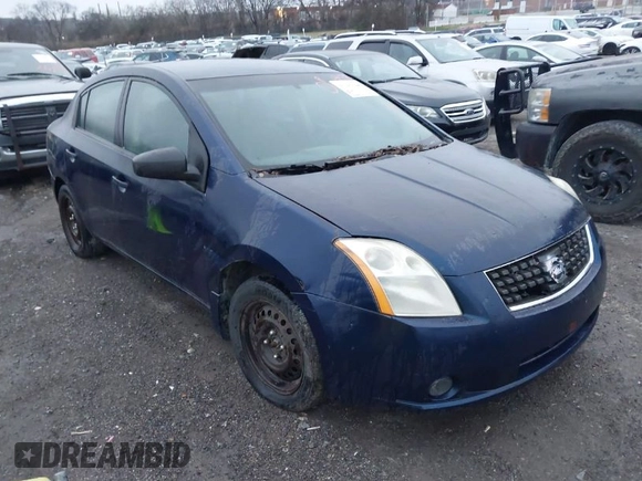 2007 Nissan Sentra 2.0 with VIN 3N1AB61E17L681782, listed as a IAAI auction lot 41247548 with 206,220 mi miles and . Bid and sale history available at DreamBid. Image 1.