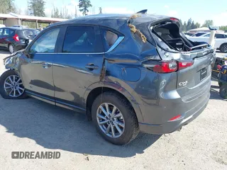 2025 Mazda CX-5 2.5 S Preferred Package with VIN JM3KFBCL8S0603670, listed as a IAAI auction lot 42086282 with 853 mi miles. Bid and sale history available at carsss.com. Image 3.