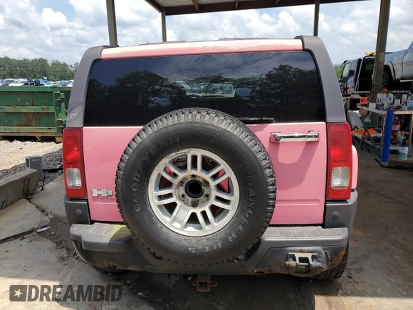 2006 Hummer H3 z VIN 5GTDN136268207193, wystawiony jako Copart lot #57705195 z przebiegiem 150 051 mil mil oraz Czysty tytuł • Clean title. Historia ofert i sprzedaży dostępna na DreamBid. Obrazek 6.