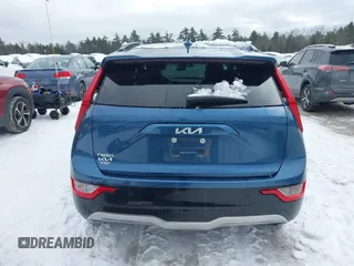 2023 Kia Niro Wind with VIN KNDCR3L15P5014997, listed as a IAAI auction lot 41525672 with 12,499 mi miles and . Bid and sale history available at DreamBid. Image 17.