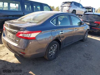 2014 Nissan Sentra SV with VIN 3N1AB7AP1EY222985, listed as a IAAI auction lot 41617259 with 157,618 mi miles. Bid and sale history available at carsss.com. Image 4.