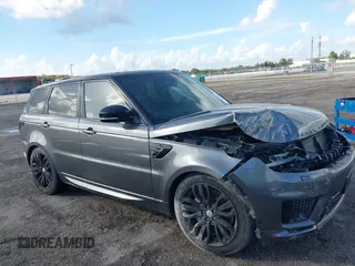 2019 Land Rover Range Rover Sport Dynamic with VIN SALWR2RE9KA850578, listed as a IAAI auction lot 41129635 with 1 mi miles. Bid and sale history available at carsss.com. Image 13.