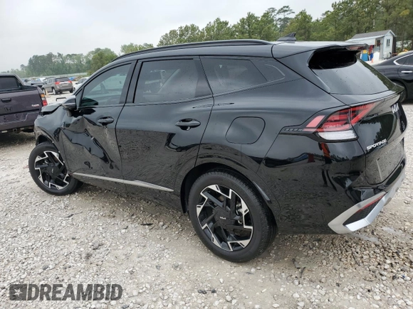 2024 Kia Sportage SX-Prestige with VIN 5XYK53DF3RG187381, listed as a Copart auction lot 51177955 with 7,668 mi miles and Salvage title. Bid and sale history available at DreamBid. Image 2.