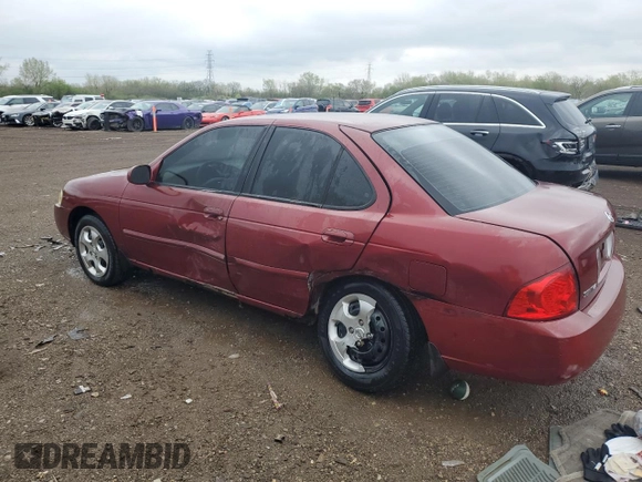 2004 Nissan Sentra S z VIN 3N1CB51D04L914542, wystawiony jako Copart lot #55175215 z przebiegiem 134 122 mil mil oraz Szkoda całkowita • Salvage title. Historia ofert i sprzedaży dostępna na DreamBid. Obrazek 2.