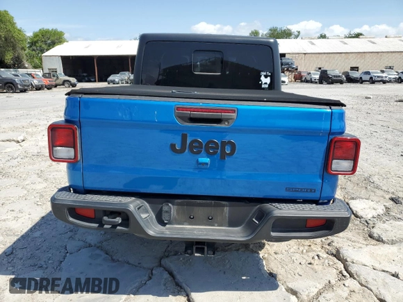 2021 Jeep Gladiator Sport S z VIN 1C6HJTAG0ML560089, wystawiony jako Copart lot #52817405 z przebiegiem 100 595 mil mil oraz Szkoda całkowita • Salvage title. Historia ofert i sprzedaży dostępna na DreamBid. Obrazek 6.
