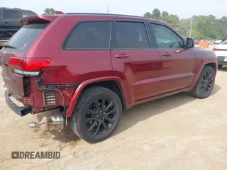 2021 Jeep Grand Cherokee Laredo X with VIN 1C4RJEAG0MC539722, listed as a IAAI auction lot 42059140 with 63,582 mi miles and . Bid and sale history available at DreamBid. Image 4.