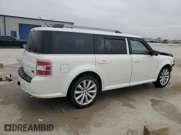 2013 Ford Flex SEL with VIN 2FMGK5C8XDBD32230, listed as a Copart auction lot 44051775 with 155,781 mi miles and Salvage Title. Bid and sale history available at carsss.com. Image 3.