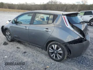 2016 Nissan LEAF SL with VIN 1N4BZ0CP4GC301845, listed as a Copart auction lot 87468444 with 79,397 mi miles and Salvage Title. Bid and sale history available at carsss.com. Image 2.
