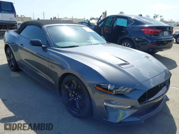 2021 Ford Mustang GT Premium с VIN 1FATP8FF2M5152511, выставлен на аукционе IAAI как лот 41950210 с пробегом 16 246 миль миль и . История ставок и продаж доступна на DreamBid. Изображение 1.