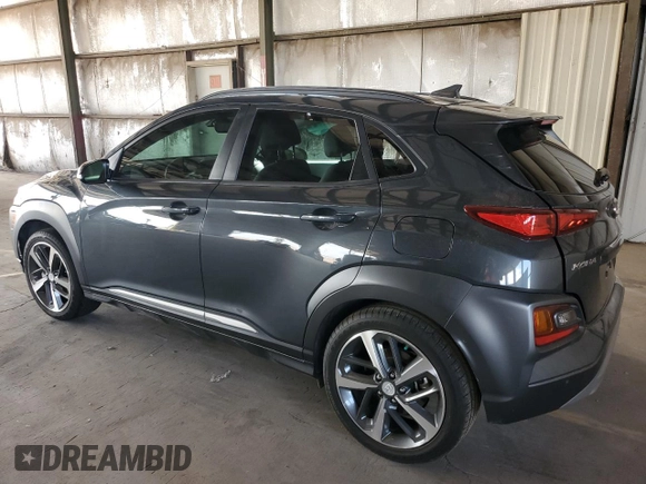 2020 Hyundai Kona Ultimate with VIN KM8K53A59LU548965, listed as a Copart auction lot 69809444 with 26,880 mi miles and Salvage Title. Bid and sale history available at carsss.com. Image 2.