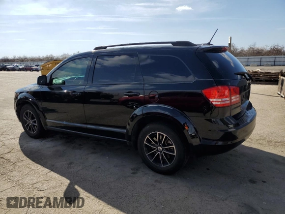 2018 Dodge Journey SE with VIN 3C4PDCAB6JT384195, listed as a Copart auction lot 44827885 with 103,129 mi miles and Salvage Title. Bid and sale history available at DreamBid. Image 2.