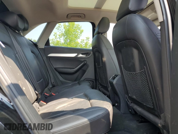 2015 Audi Q3 with VIN WA1EFEFS7FR002823, listed as a Copart auction lot 62159355 with 163,640 mi miles and Salvage title. Bid and sale history available at DreamBid. Image 11.