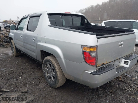 2007 Honda Ridgeline RTS with VIN 2HJYK16437H540439, listed as a IAAI auction lot 41552166 with 172,824 mi miles. Bid and sale history available at carsss.com. Image 3.