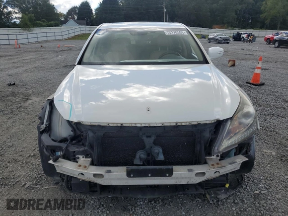 2012 Hyundai Equus Signature z VIN KMHGH4JH8CU052035, wystawiony jako Copart lot #72178584 z przebiegiem 120 580 mil mil oraz Szkoda całkowita • Salvage title. Historia ofert i sprzedaży dostępna na DreamBid. Obrazek 5.