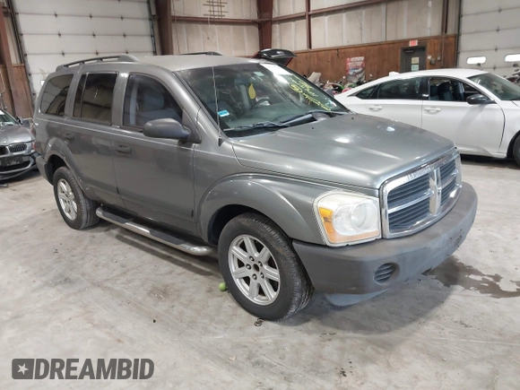 2005 Dodge Durango SXT with VIN 1D4HD38K85F618253, listed as a IAAI auction lot 42536726 with 174,304 mi miles and . Bid and sale history available at DreamBid. Image 1.