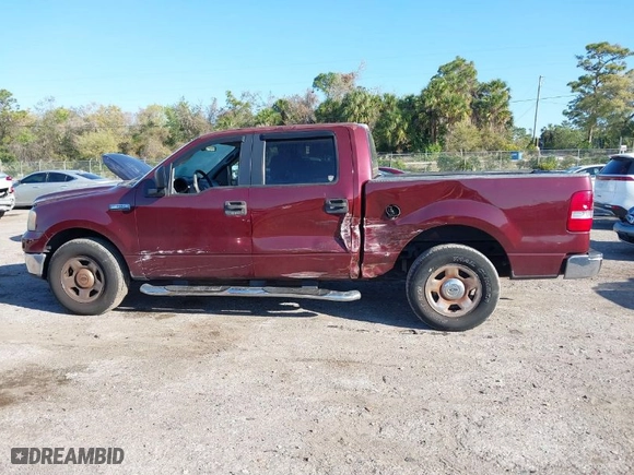 2005 Ford F-150 XLT with VIN 1FTRW12W05KC99773, listed as a IAAI auction lot 41780174 with 102,266 mi miles. Bid and sale history available at carsss.com. Image 14.