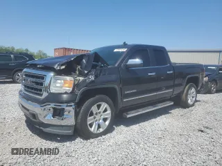 2015 GMC Sierra 1500 SLT with VIN 1GTR1VEC8FZ256301, listed as a Copart auction lot 53321235 with 95,460 mi miles and Salvage title. Bid and sale history available at DreamBid. Image 1.