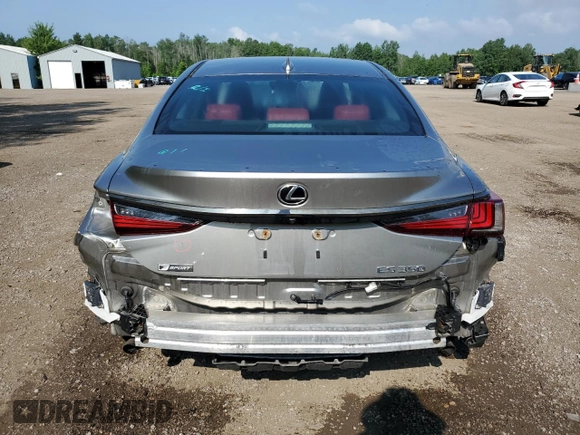 2019 Lexus ES 350 with VIN 58ABZ1B13KU017451, listed as a Copart auction lot 63598545 with 108,667 mi miles and Clean title. Bid and sale history available at DreamBid. Image 6.