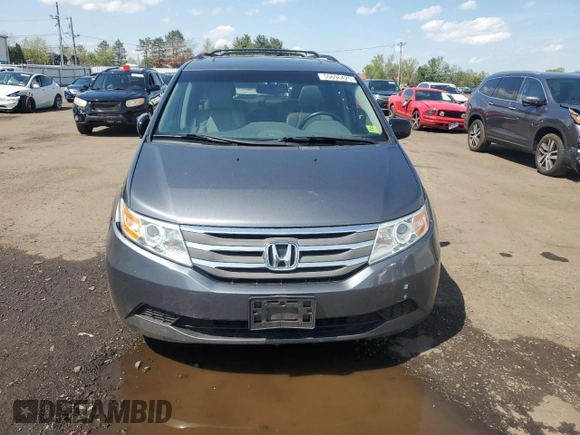 2013 Honda Odyssey EX-L with VIN 5FNRL5H62DB050667, listed as a Copart auction lot 55696425 with 209,435 mi miles and Clean Title. Bid and sale history available at carsss.com. Image 5.