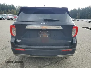 2020 Ford Explorer XLT with VIN 1FMSK8DHXLGC39354, listed as a Copart auction lot 51345865 with Not Provided miles and Salvage Title. Bid and sale history available at DreamBid. Image 6.