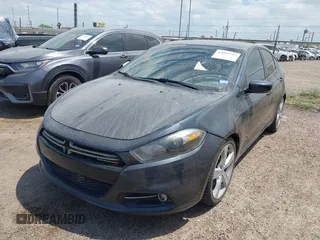 2014 Dodge Dart GT with VIN 1C3CDFEB9ED865875, listed as a IAAI auction lot 42037517 with 177,700 mi miles. Bid and sale history available at carsss.com. Image 2.