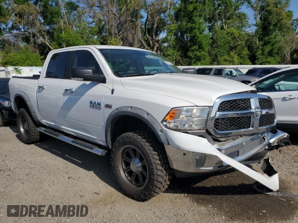 2018 Ram 1500 Big Horn with VIN 3C6RR7LT5JG143591, listed as a Copart auction lot 50632235 with 89,392 mi miles and Salvage Title. Bid and sale history available at carsss.com. Image 4.