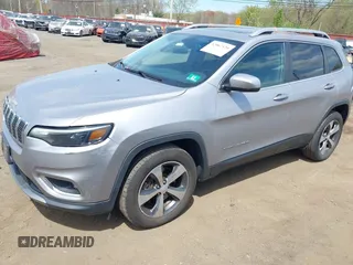 2019 Jeep Cherokee Limited with VIN 1C4PJMDX3KD254825, listed as a IAAI auction lot 42067129 with 120,304 mi miles and . Bid and sale history available at DreamBid. Image 17.
