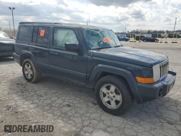 2007 Jeep Commander Sport z VIN 1J8HG48K47C691109, wystawiony jako Copart lot #52138775 z przebiegiem 231 327 mil mil oraz Szkoda całkowita • Salvage title. Historia ofert i sprzedaży dostępna na DreamBid. Obrazek 4.