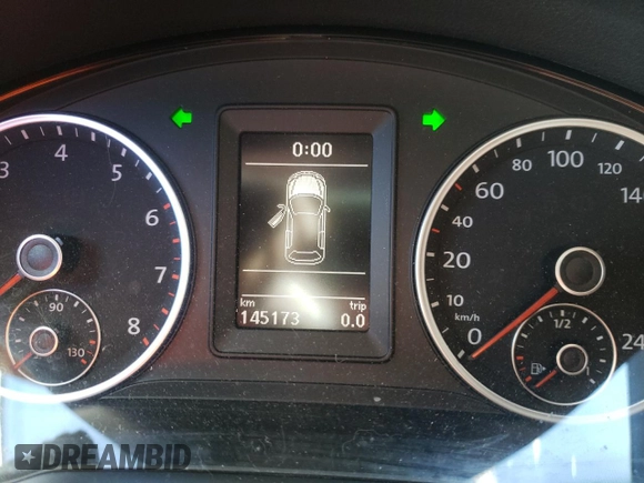 2017 Volkswagen Tiguan with VIN WVGMV7AX8HK022976, listed as a Copart auction lot 43806905 with 145,173 mi miles and Salvage title. Bid and sale history available at DreamBid. Image 9.