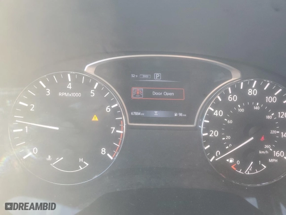 2019 Nissan Pathfinder S with VIN 5N1DR2MM7KC647105, listed as a Copart auction lot 45740605 with 67,884 mi miles and Salvage Title. Bid and sale history available at carsss.com. Image 9.