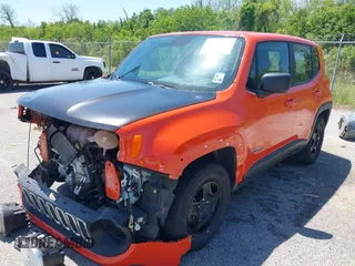 2018 Jeep Renegade Sport with VIN ZACCJAAB6JPG96519, listed as a IAAI auction lot 41948150 with 74,245 mi miles and . Bid and sale history available at DreamBid. Image 17.