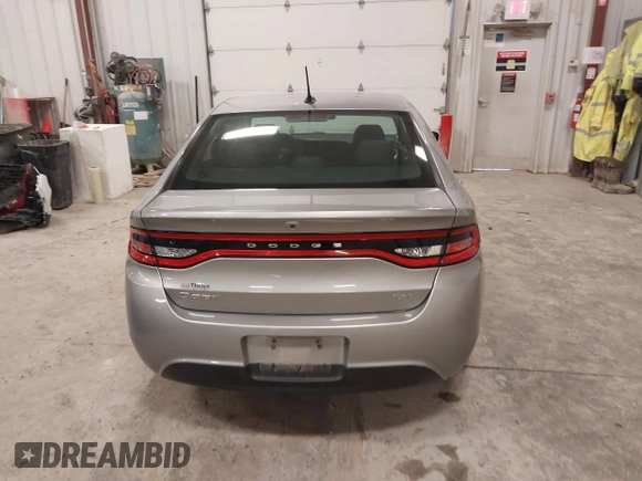 2015 Dodge Dart SXT with VIN 1C3CDFBBXFD378044, listed as a IAAI auction lot 41943120 with 121,282 mi miles. Bid and sale history available at carsss.com. Image 16.
