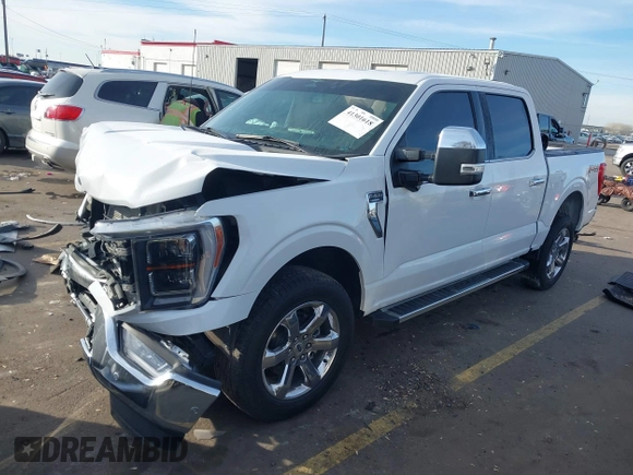 2023 Ford F-150 XL with VIN 1FTFW1E85PKF14275, listed as a IAAI auction lot 41301618 with 1 mi miles. Bid and sale history available at carsss.com. Image 18.