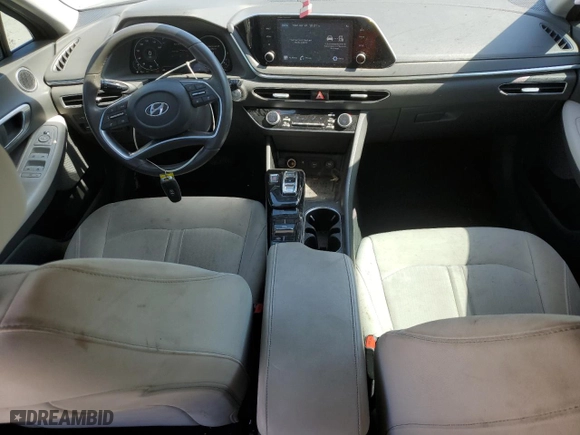 2022 Hyundai Sonata SEL with VIN KMHL14JA4NA220912, listed as a Copart auction lot 52080794 with 34,071 mi miles and Non Repairable. Bid and sale history available at carsss.com. Image 8.