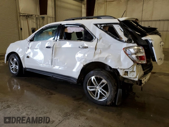 2016 Chevrolet Equinox LTZ with VIN 2GNFLGEK1G6189576, listed as a Copart auction lot 51915475 with 95,691 mi miles and Non Repairable. Bid and sale history available at carsss.com. Image 2.