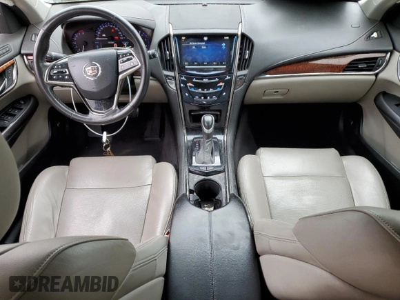 2014 Cadillac ATS Luxury AWD with VIN 1G6AH5RX5E0106366, listed as a Copart auction lot 53647005 with 170,679 mi miles and Salvage title. Bid and sale history available at DreamBid. Image 8.