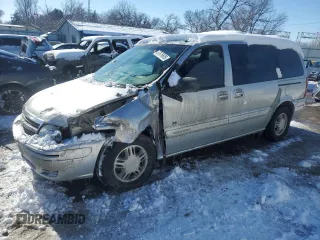 2002 Chevrolet Venture Warner Bros 1SE Pkg with VIN 1GNDX13E52D196949, listed as a Copart auction lot 87676605 with 150,627 mi miles and Salvage Title. Bid and sale history available at carsss.com. Image 1.