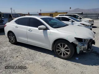 2017 Acura TLX Technology with VIN 19UUB1F50HA001189, listed as a Copart auction lot 63347755 with 185,257 mi miles and Salvage title. Bid and sale history available at DreamBid. Image 4.