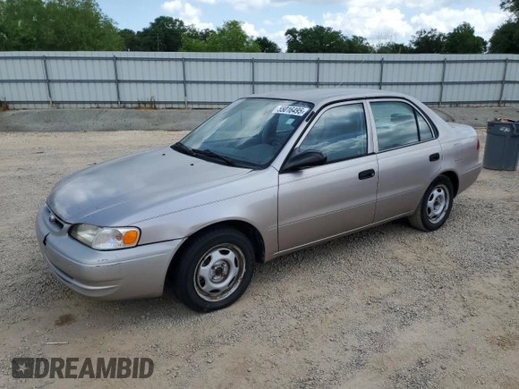 1998 Toyota Corolla VE with VIN 1NXBR12EXWZ078702, listed as a Copart auction lot 55016495 with Not provided miles and Clean title. Bid and sale history available at DreamBid. Image 1.