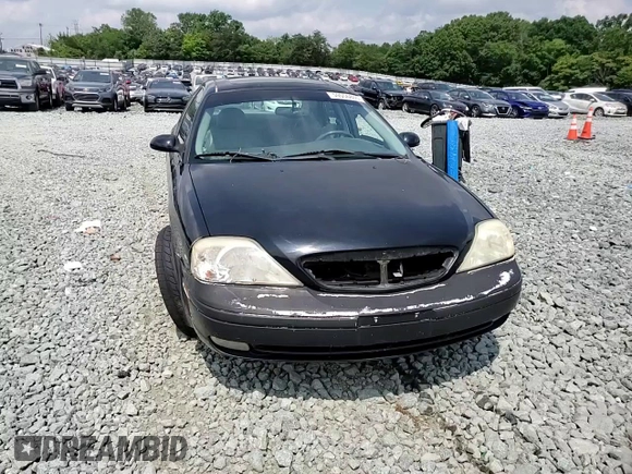 2002 Mercury Sable LS Premium with VIN 1MEHM55S02A621328, listed as a Copart auction lot 59556805 with 183,594 mi miles and Salvage title. Bid and sale history available at DreamBid. Image 13.