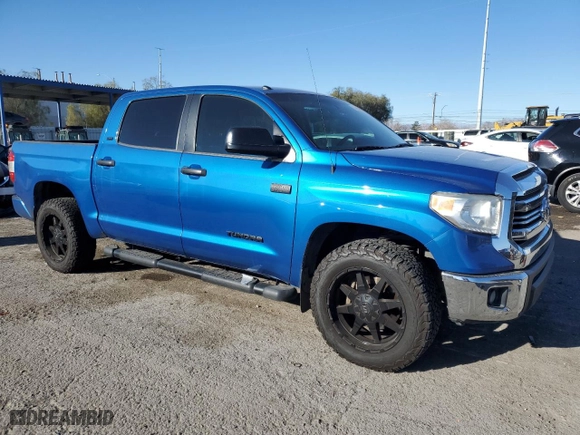 2016 Toyota Tundra 2WD Truck SR5 with VIN 5TFEW5F1XGX205229, listed as a Copart auction lot 47462135 with 136,744 mi miles and Salvage Title. Bid and sale history available at carsss.com. Image 4.