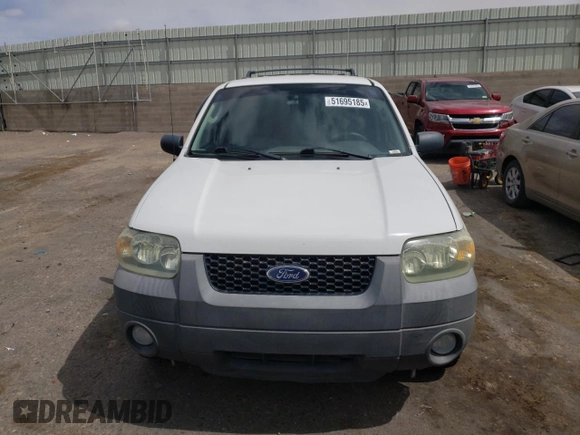 2006 Ford Escape with VIN 1FMYU95H36KD36888, listed as a Copart auction lot 51695185 with 127,857 mi miles and Clean title. Bid and sale history available at DreamBid. Image 5.