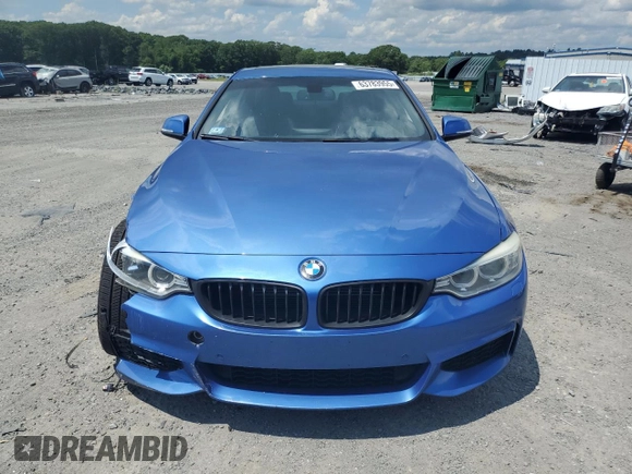 2014 BMW 4 Series 435i z VIN WBA3R1C58EK190171, wystawiony jako Copart lot #63783955 z przebiegiem Nie podano mil oraz Czysty tytuł • Clean title. Historia ofert i sprzedaży dostępna na DreamBid. Obrazek 5.