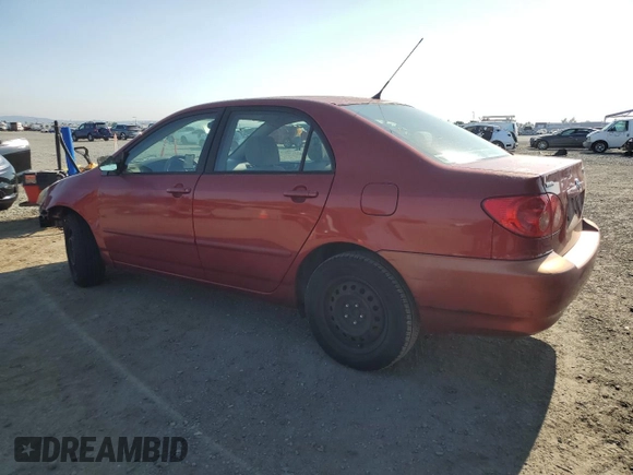 2007 Toyota Corolla CE with VIN 1NXBR32E87Z934897, listed as a Copart auction lot 62709235 with 141,622 mi miles and Salvage title. Bid and sale history available at DreamBid. Image 2.