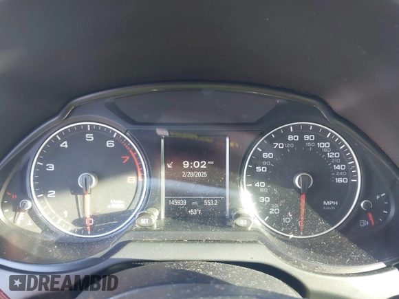 2014 Audi Q5 Premium Plus with VIN WA1LFAFP6EA016835, listed as a IAAI auction lot 41684502 with 149,000 mi miles. Bid and sale history available at carsss.com. Image 7.