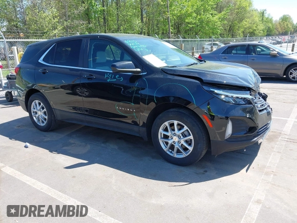 2023 Chevrolet Equinox LT with VIN 3GNAXUEG7PL213044, listed as a IAAI auction lot 41984609 with 44,141 mi miles and . Bid and sale history available at DreamBid. Image 1.