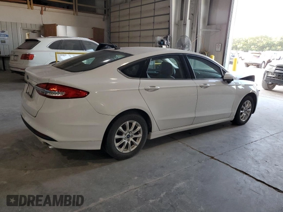 2018 Ford Fusion S with VIN 3FA6P0G77JR231901, listed as a Copart auction lot 44007734 with 162,317 mi miles and Salvage Title. Bid and sale history available at carsss.com. Image 3.